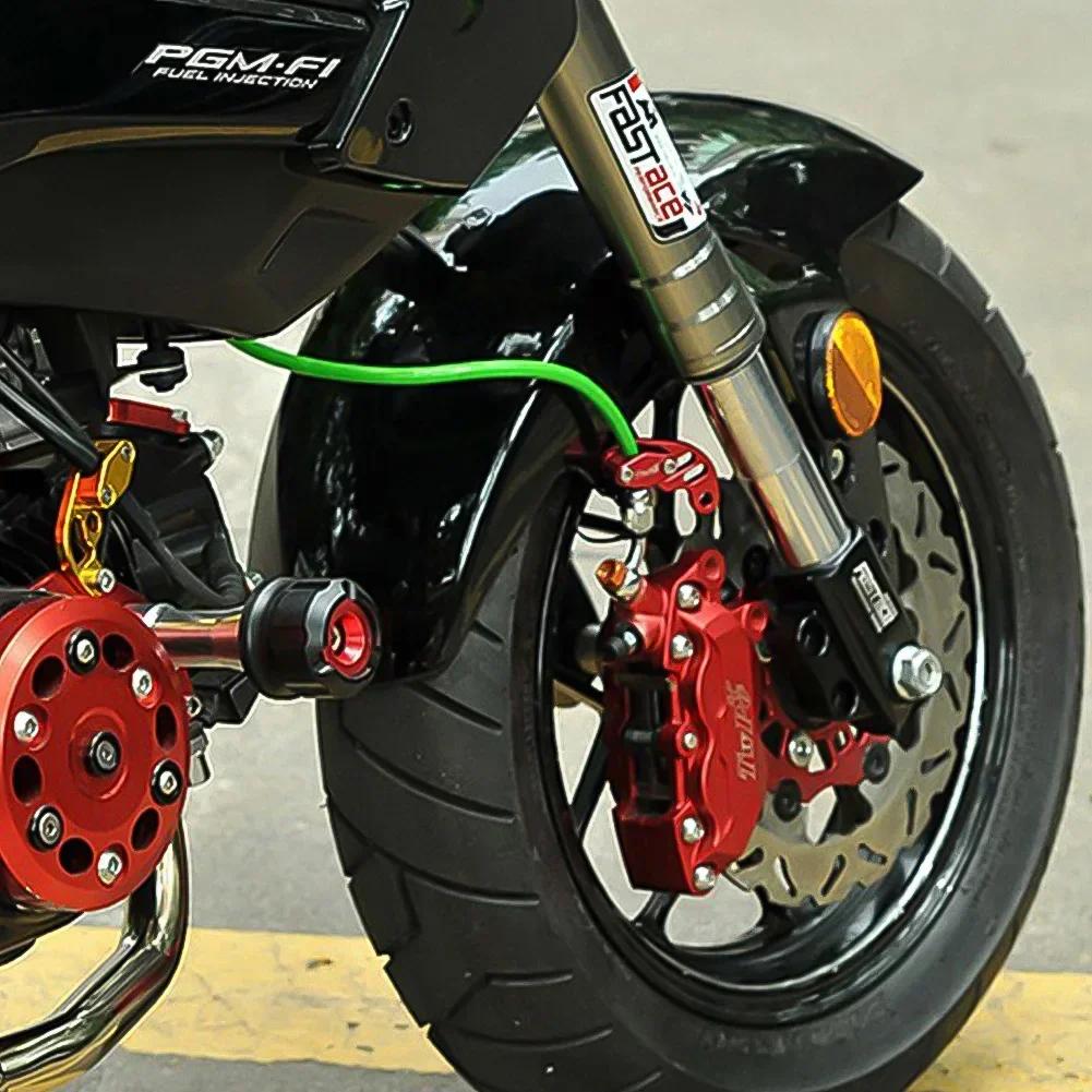 Universeller Motorrad Bremsleitungsklemmenclip Modifizierter Ölschlauch Bremsleitungsklemmenhalter Schutz Aluminiumlegierungsklemme Für Honda Yamaha Suzuki