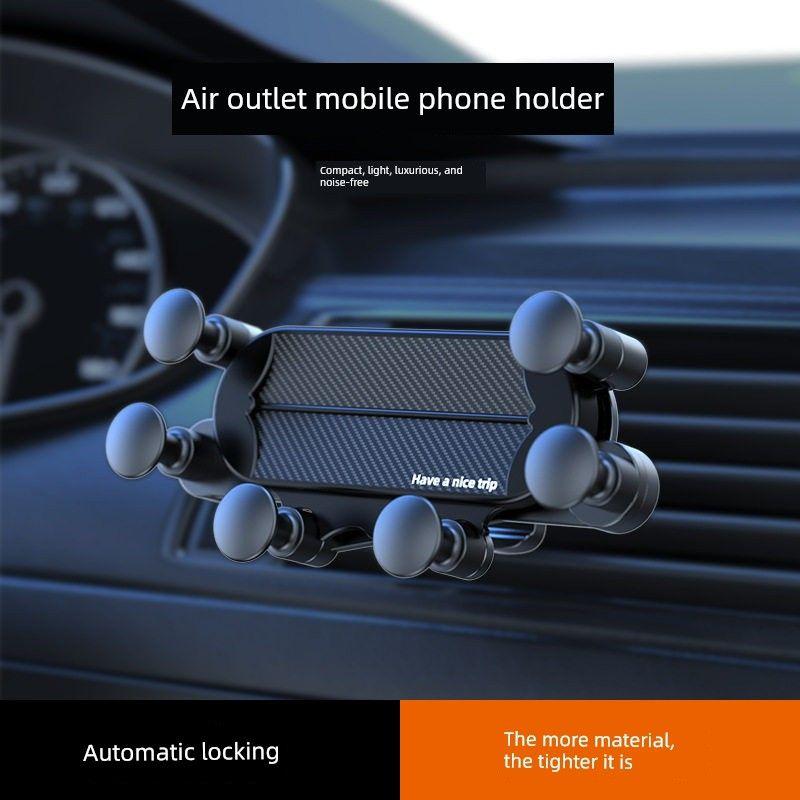 Mobile Phone Car Mount 2025 New Model Car Phone Holder for Navigation, Gravity Support, Dedicated for Air Vent