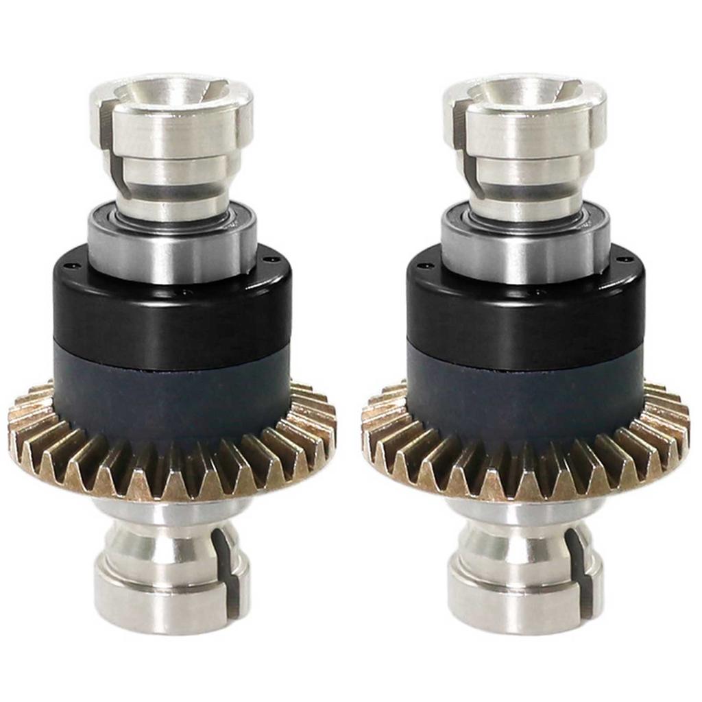 2PCS Metal Front Rear Differential Wheels Universal Fits RC-Car Spare Parts RC-Car Accessories