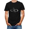 Lkzxswrq Devin Townsend Mens Short Sleeve T-Shirts Cotton Tee Shirt Crewneck Workout Tops Fitness Undershirt