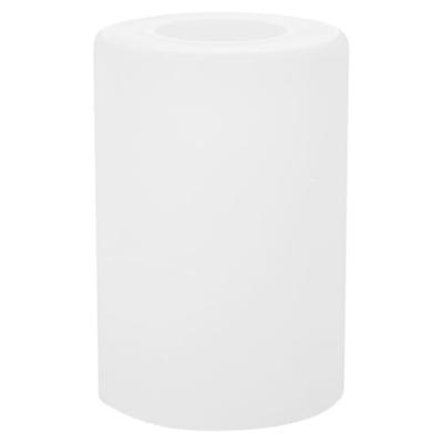 DOITOOL Lampshade, Glass, Replacement, E27 Base, 10cm Diameter, 15cm Height, Cylindrical, Milk White, Pendant Light Shade, Lighting, DIY Parts
