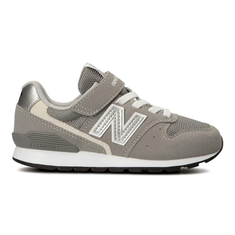 New Balance NB 996 Cushioning Abrasion Resistant Breathable Low top Running Shoes Classic Gray Kids Sneakers YV996GR3