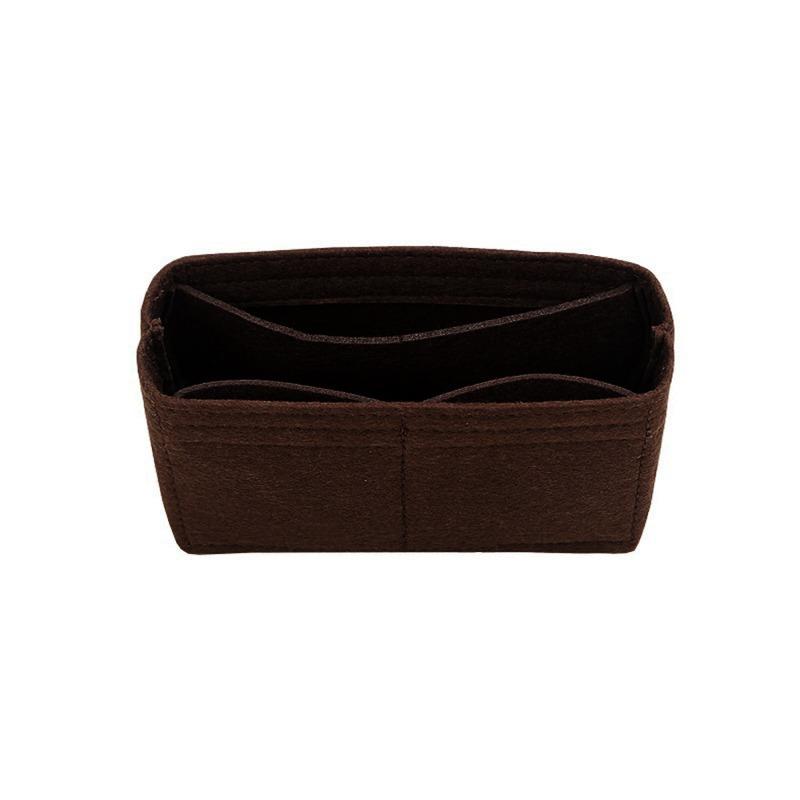 1PC Felt Insert Bag Organizer Makeup Organizers Liner Perfect For Brand Women's Handbags For And Cosmetic Bags