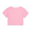 Li Ning X League Of Legends Collaboration Comfortable Casual Simple Letter Print V-Neck Pullover Short Sleeve T-Shirt Women T-Shirts AHSV638-1