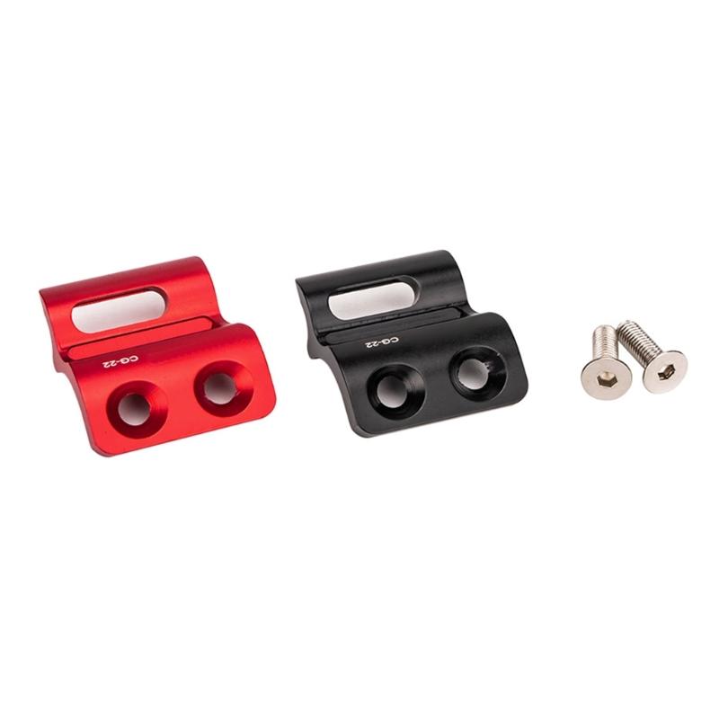 Bicycles Front Derailleur Hanger Road Bike Frame Dropout Hook Aluminum Alloy Front Derailleur Hanger with Screws