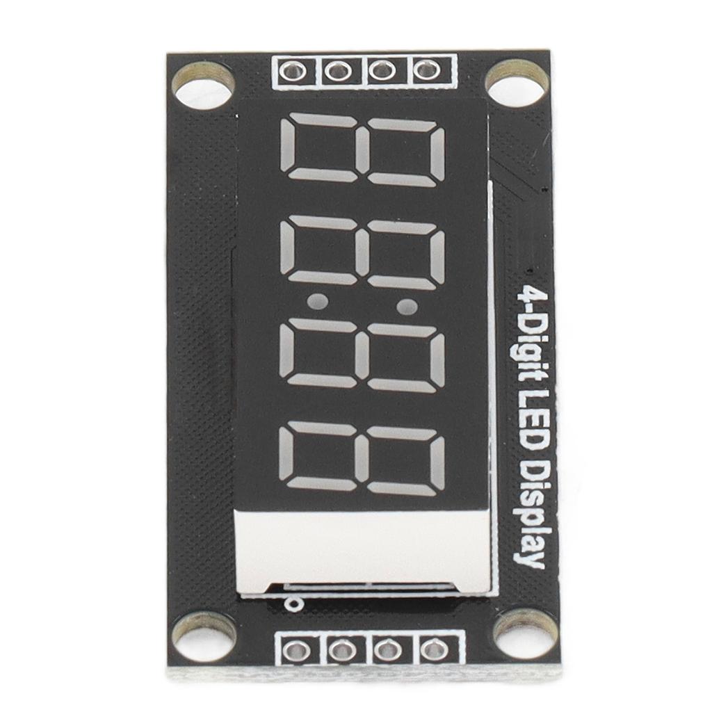 0.36in 4 Digit Digital Tube LED Blue Display Segment Module with Clock TM1637 2 Pin IO 5V