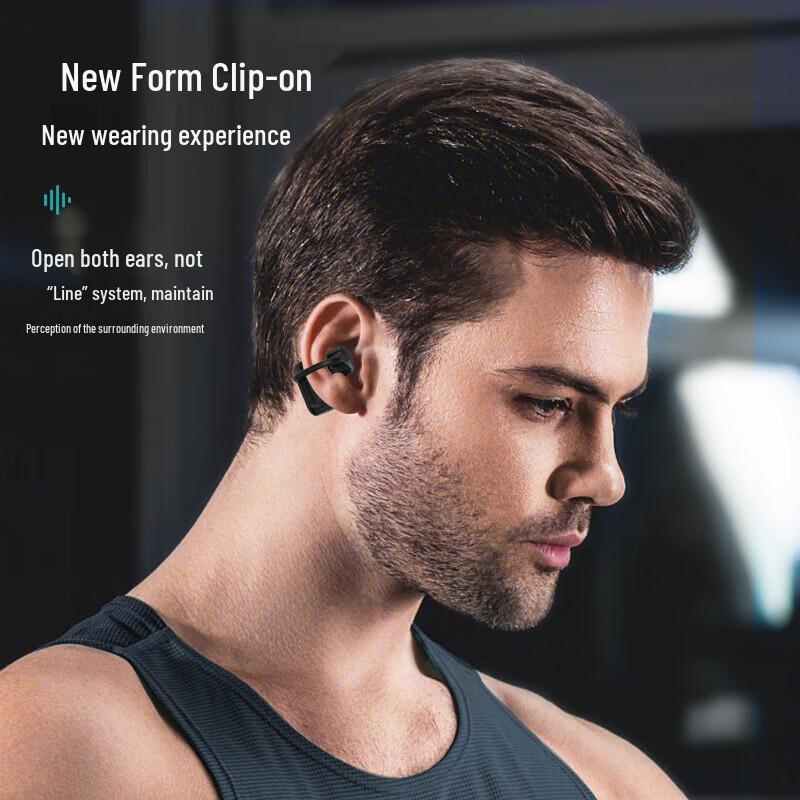 Newman GE12-OWS Open-Ear Bone Conduction Wireless Headphones