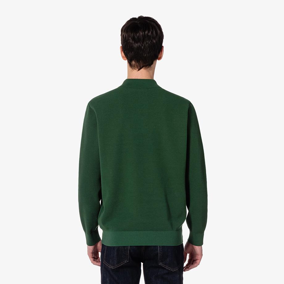 Lacoste Men's Long Sleeve Pique Sweater Polo AH206E-55G132