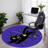 1pc Witchcraft Magic Office Round Area Rug, Under Office Chairs Bedroom Living Room Home Decor, Room Deco