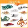Realistic Pvc Squid Model Decorative Ocean Animal For Home And Office Display