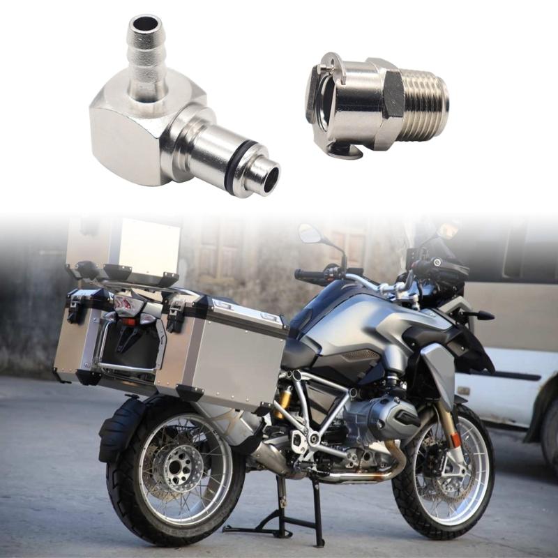 Metal Fluid Line Connection Quick Coupling Motorcycle Fuel Pump Connector for R1200GS ADV R1200RT S1000RR K1200R K1300R