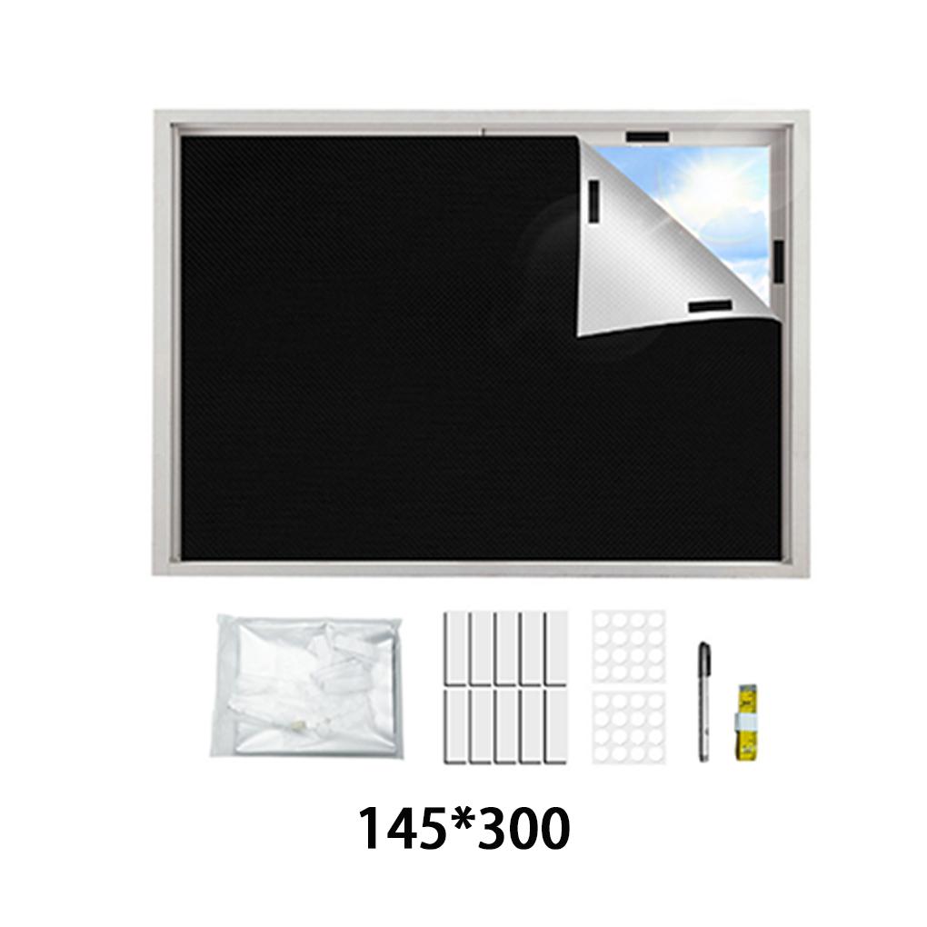 2025 New Portable Blackout Curtains Travel Window Cover DIY Cuttable Light Blocking Bedroom Privacy Protection Curtain Magnetic