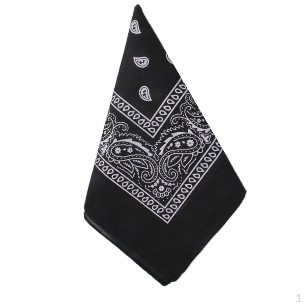 Bandanas, Paisley Print Cowboy Bandana Multipurpose Bandanas