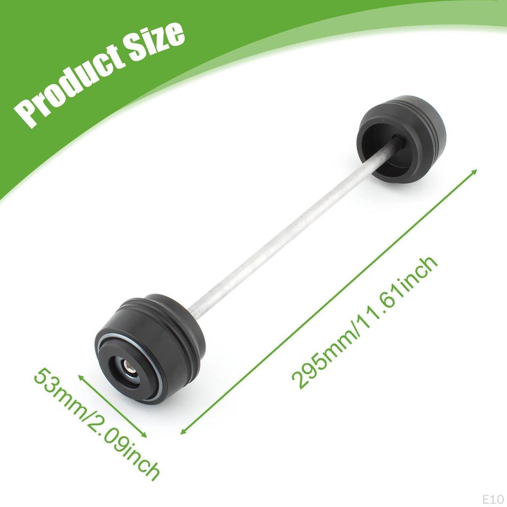 Front Axle Crash Protector Wheel Fork Slider Directly Replace Motorbike Accessories Easy to Install