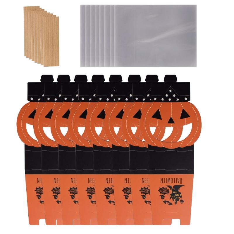 Eerie Halloween Themed Candy Container Halloween Gift Box Set for Candy and Treats Stylish Container for Themed Parties 1