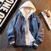 Men's Hooded Jacket: Autumn Winter Two-Piece Look, Casual Loose-Fit Sportswear, 2026 Style for Teens