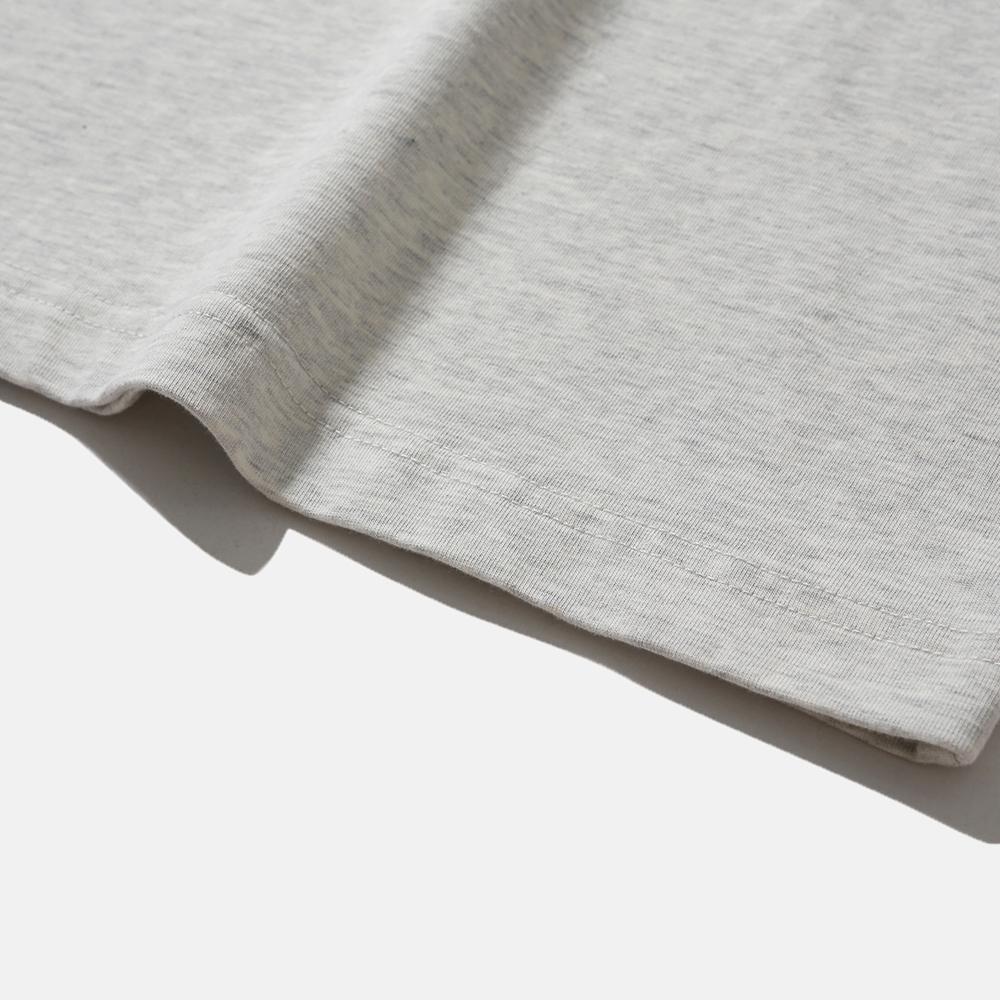 MOIF [Aw25] Ringer L/S Tee / Heather Oatmeal