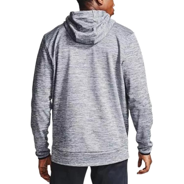 Under Armour Logo Hooded Long Sleeve Zip Jacket Men Jackets 1357110-014