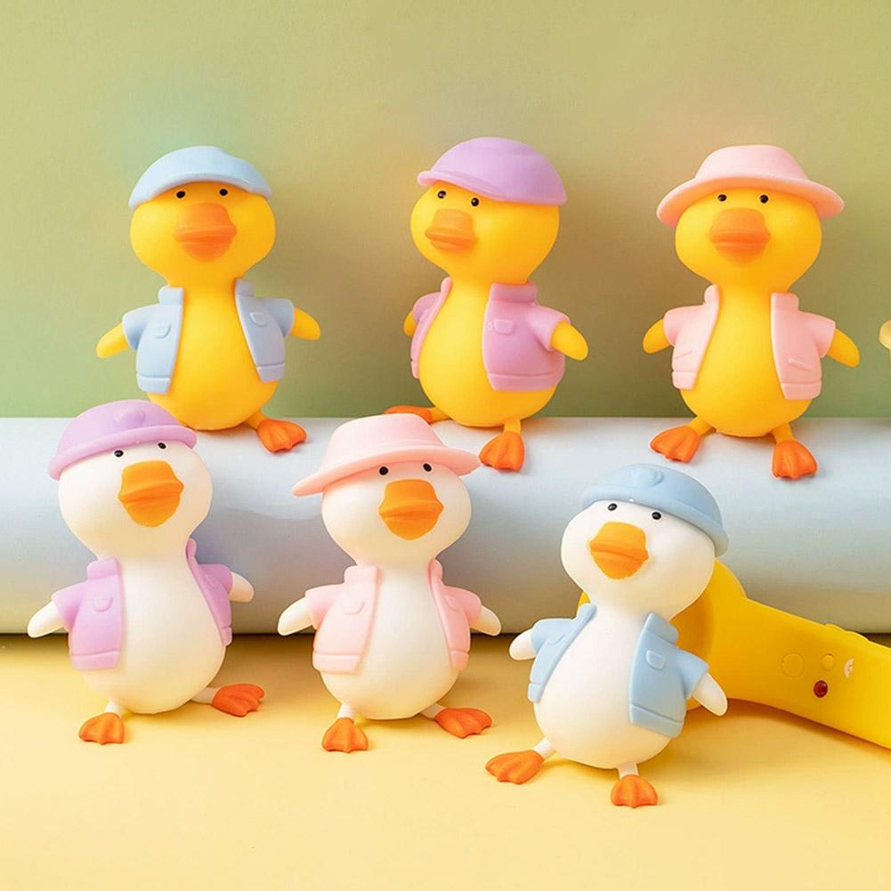 New Duck Shape Slow Rising Squeeze Cartoon Animal Slow Rebound Rebound Ball Tpr Stress Relief Birthday Gift