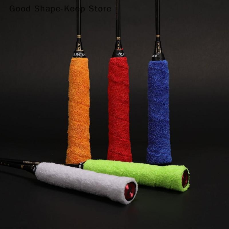 1/3 Stück Rutschfestes Schweißabsorbierendes Badminton Tennis Schläger Übergriffband Griffband - Handtuchkleber Griff für verbesserte Traktionskontrolle