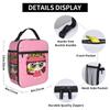 ARALE  Lunch Bag  Convenient Lunch Box Child Travel Print Cooler Bag Kawaii Oxford Thermal Tote Handbags