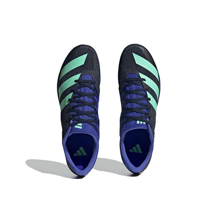 Adidas Distancestar Comfortable Fabric Slip-Resistant Durable Lightweight Low-Top Long-Distance Running Shoes Men Sneaker Blue Black Green HQ3774