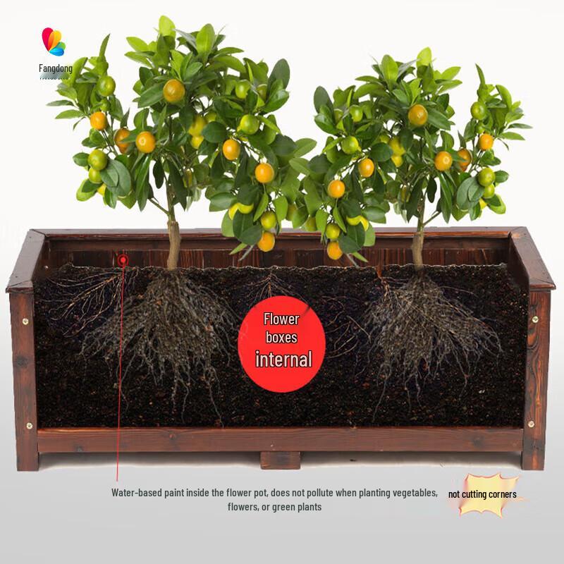 Anticorrosive Wood Planter Box