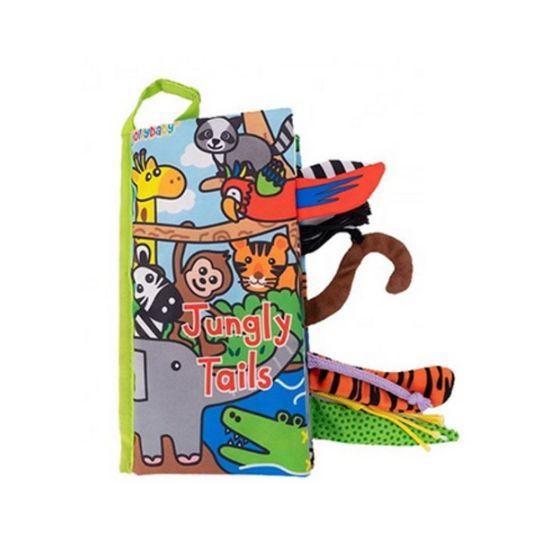 Jollybaby 3D Tail Cloth Book - Jungle Tales