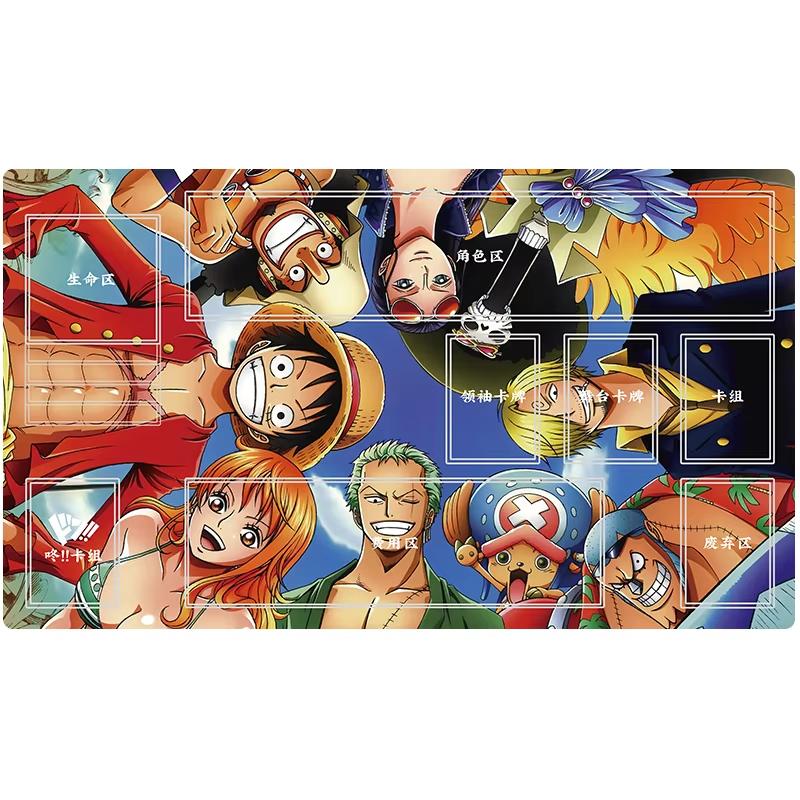 Hot Styles One Piece Playmat Thick Single Player NonSlip Card Mat Durable Kids Tab