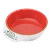 Pet Food Scale Bowl Cat Dog Digital Kitchen Food Weighing Bowl for Pet Food Baking CookingRed