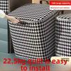 Large Capacity Storage Bags & Organizer Boxes for Clothes Quilt, Moistureproof Portable Underbed Storage for Dormitory