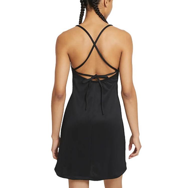 Nike Slip Dresses Women's Black Thin Short CZ9335-010