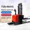 Electric Stand-up Pallet Stacker CN plug (adapter included)