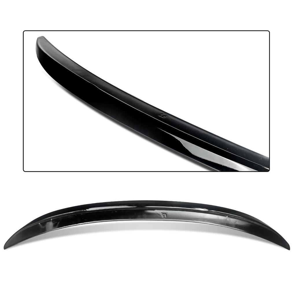 M Performance Style Rear Trunk Spoiler Wing Compatible with BMW F10 535i 550i M5 2011-2016 Gloss Black