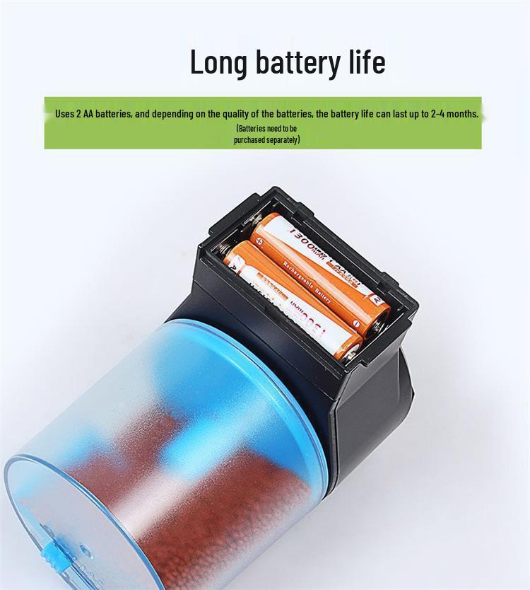 Smart Automatic Fish & Turtle Feeder for Aquariums