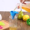 Durable Silicone Portable Retractable Funnels For Home Kitchen Convenient Storage