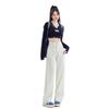 Jeans for Women In Autumn New Style Straight High Waist Loose Slim Floor Trousers for Women In Autumn