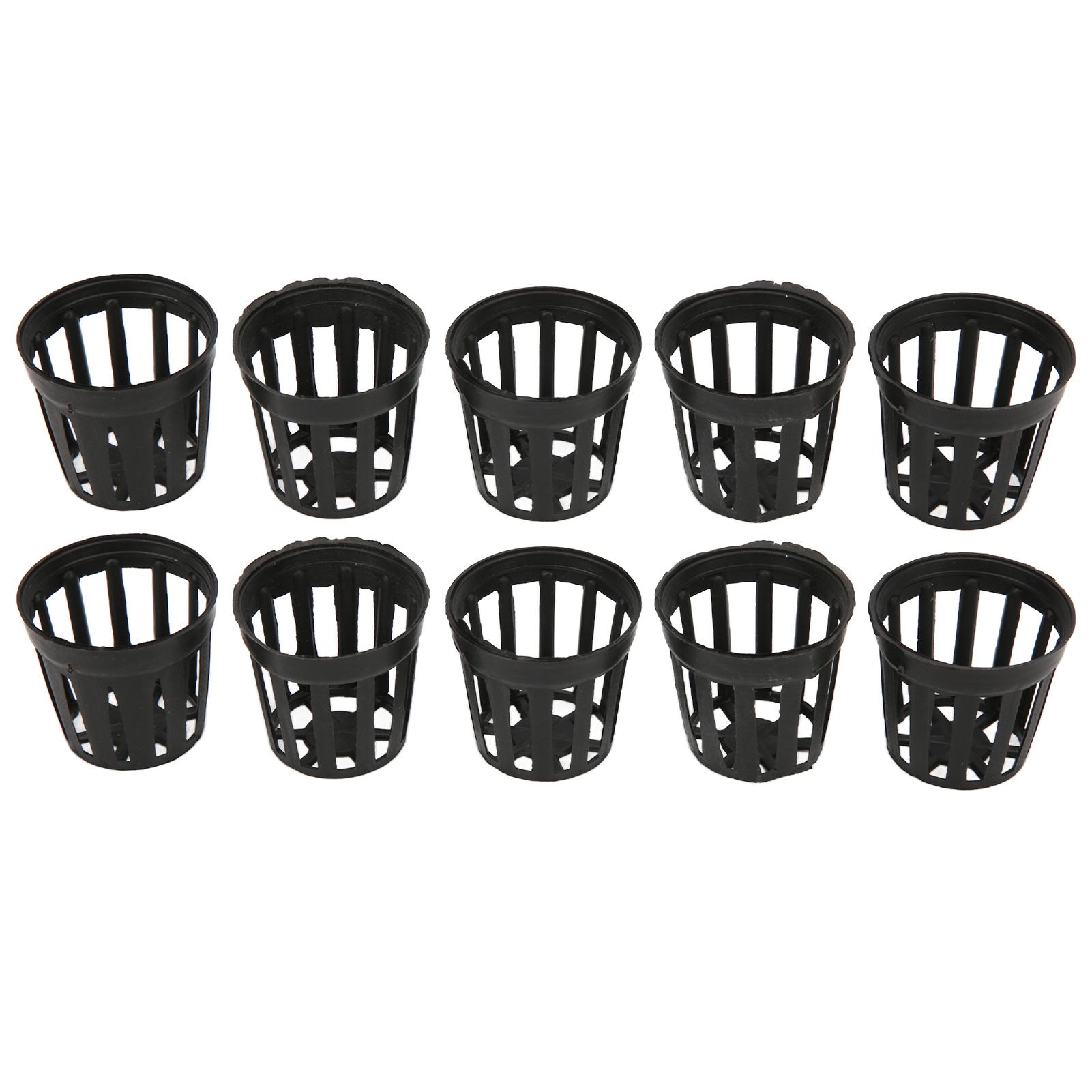 

10шт водних сітчастих чашок для акваріумів, садових садових акваріумів, кошик для посадки L Small