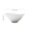 Tazza da tè in porcellana bianca pura, tazza a cappello, tazza da maestro, tazza da tè in ceramica, tazza da tè per set da tè Kung Fu, tazza singola in porcellana bianca
