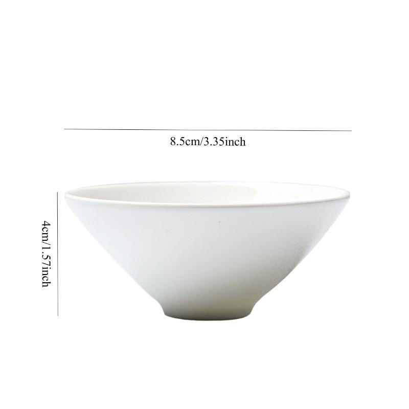 Tazza da tè in porcellana bianca pura, tazza a cappello, tazza da maestro, tazza da tè in ceramica, tazza da tè per set da tè Kung Fu, tazza singola in porcellana bianca