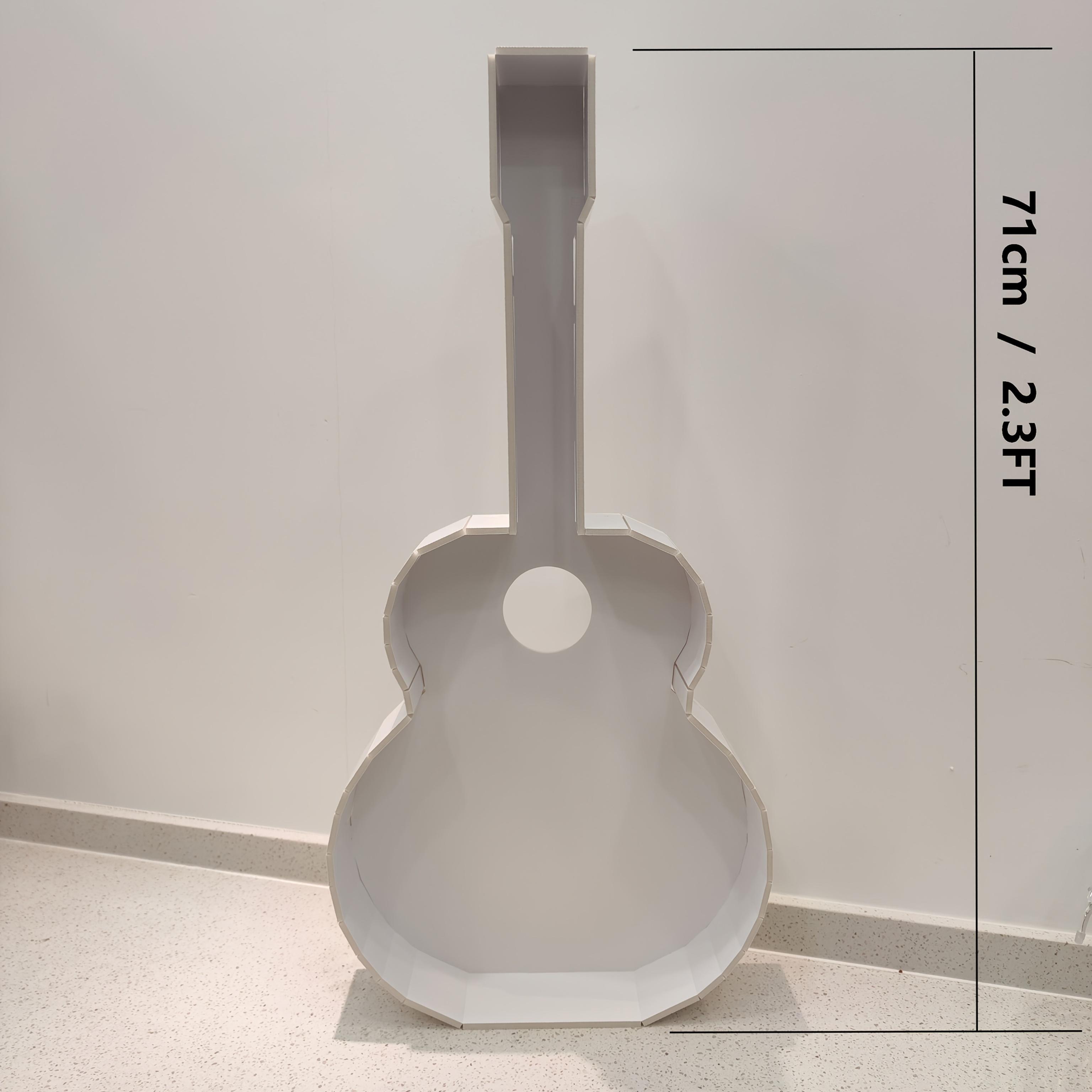 

1шт 71см 3D гитара пенопластовый воздушный шар декор подходит для дней рождений, годовщин украшения детский подарок