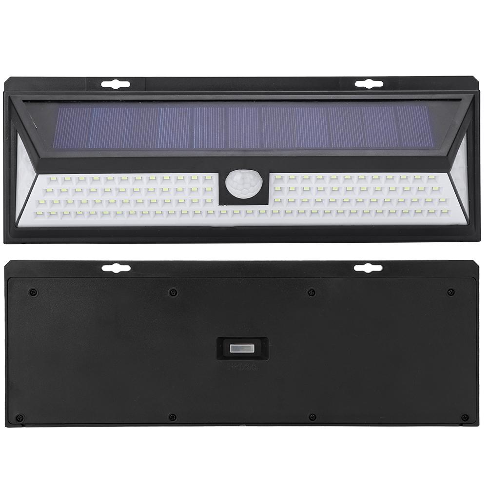 Solar Wandleuchte Bewegungssensor Solarbetriebene LED Garten Sicherheitsleuchte Außenbeleuchtung Typ A