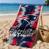 New England Football Team Logo Beach Towel, Quick-drying, Easy to Care for, Suitable for Both Fitness and Beach Vacations,Sports Essential