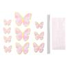 Cake Topper Anti-fall Innovative Lightweight Realistic Butterfly Baking Insert Card Party Decor