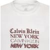Calvin Klein Jeans Comfortable Casual Round Neck Short Sleeve T-Shirt Men Tops White 8RB821G-110