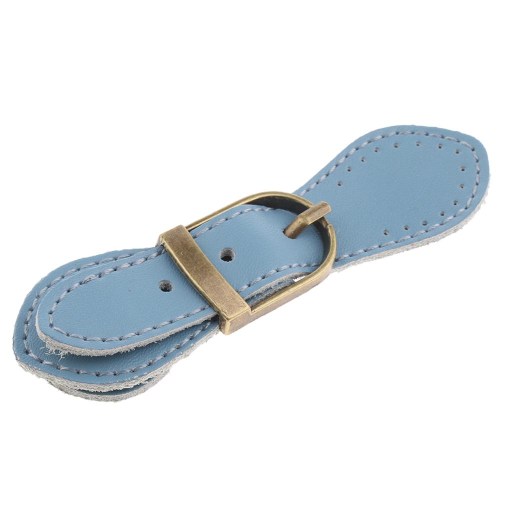 Našívací spony z pravé kůže, zapínání, sada, zapínání na tašku, DIY potřeby