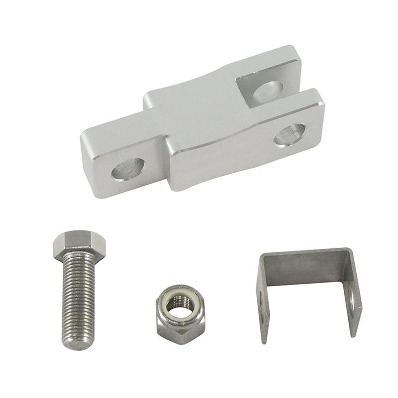 2 Inch Aluminum Clutch Pedal Extender for Peterbilt 378 379 386 388 389 Semi Truck, Heavy Duty Truck Clutch Pedal Extension Linkage Adapter