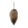 Gradient Foxes Furs Tail Tassels Keyring Fashion Pendant Keychain Handbag Charm