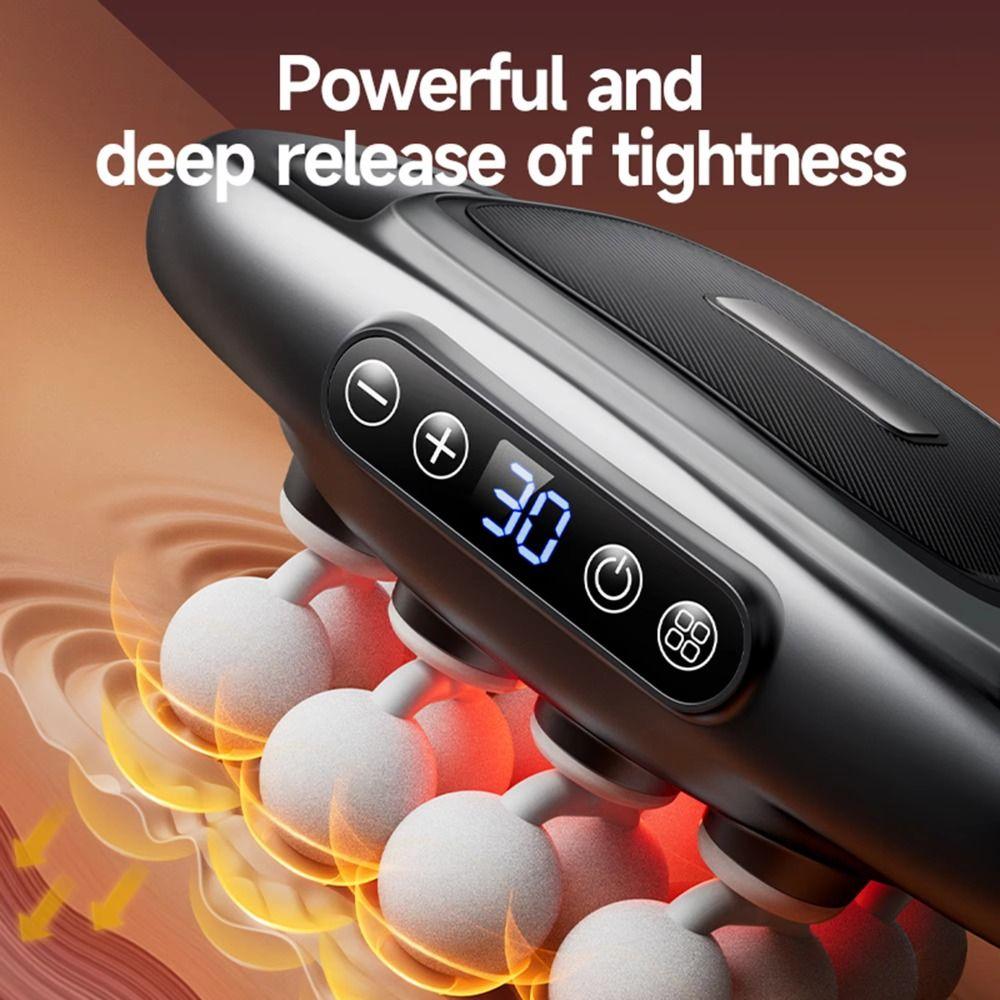 High Frequency Fascia Equipment Electric Waist Massager Body Massage Machine  for Muscle Relaxation