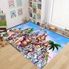 Custom Tropical Pirate Women Crew Carpet Rug Soft Washable Anti Slip Home Living Room Sofa Mats Personalized Christmas Rug